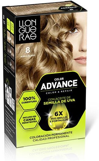 LLONGUERAS Color Advance Profesional 8 Rubio Claro