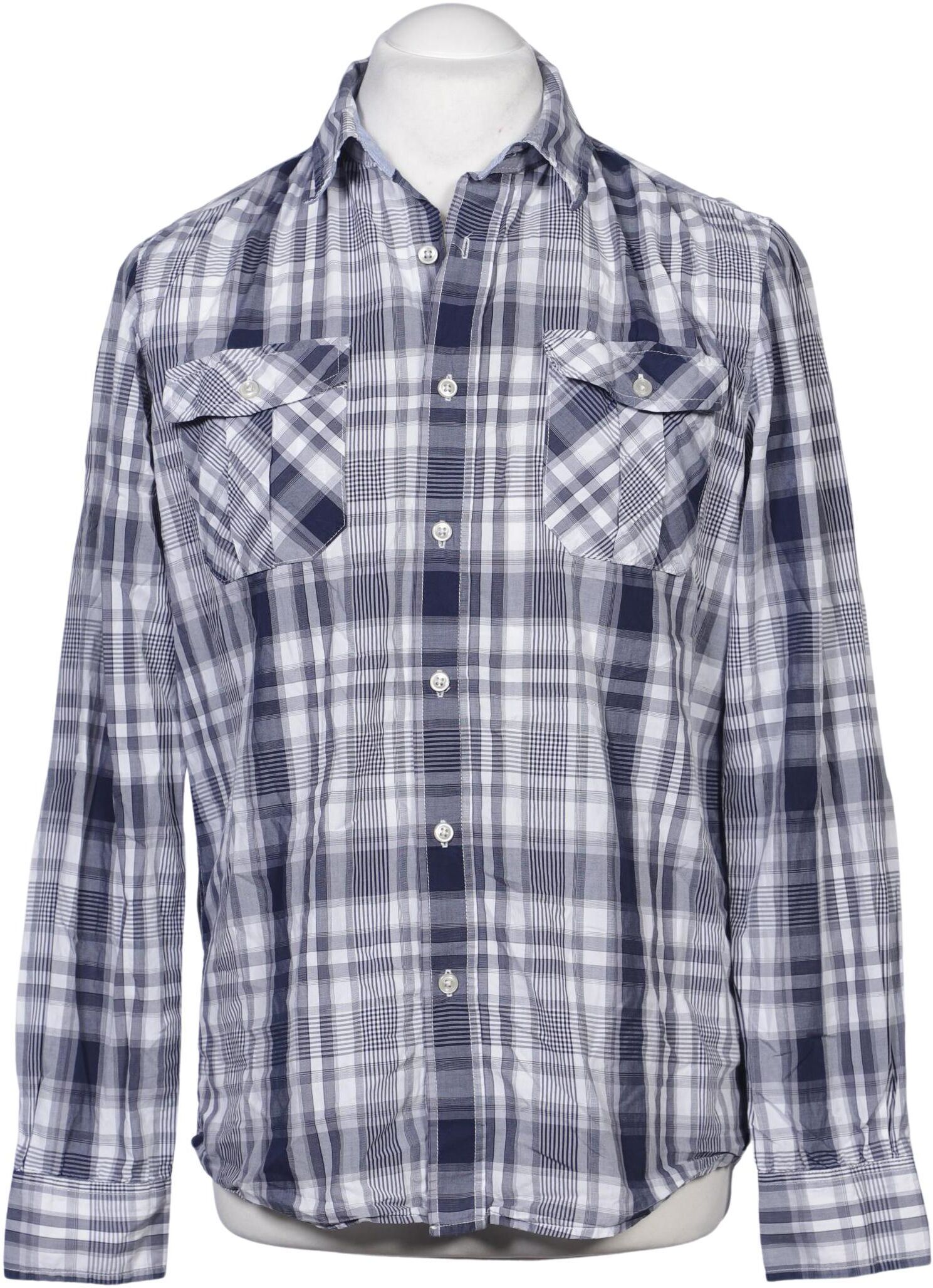 Forever 21 Herren Hemd, Mehrfarbig, Gr. M, Baumwolle - Second Hand