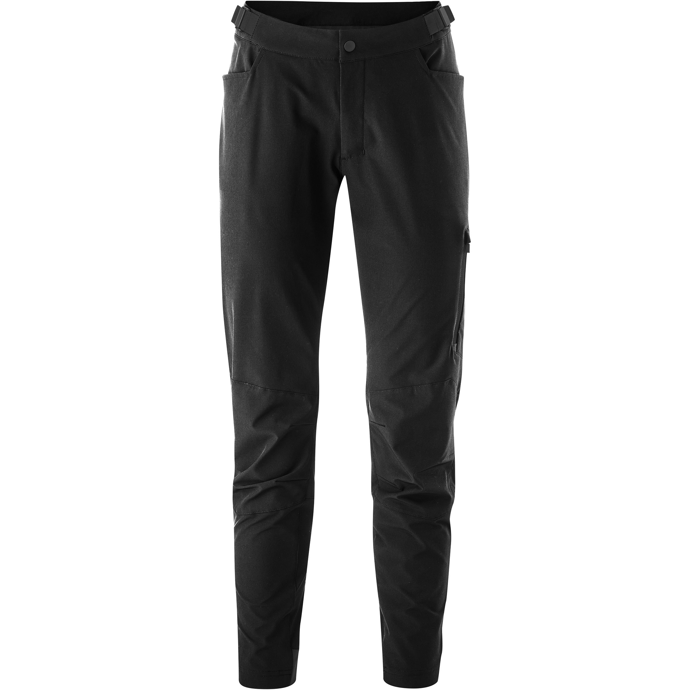 Gonso Trail Radhose lang Damen Fahrradhose schwarz Größe XXL Mountainbike | Gravel Widerstandsfähig Wasserabweisend
