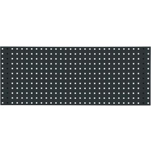 ADB Werkzeugwand 23093, anthrazit, aus Metall, Lochung 10 x 10 mm, 117,7 x 45,6 cm