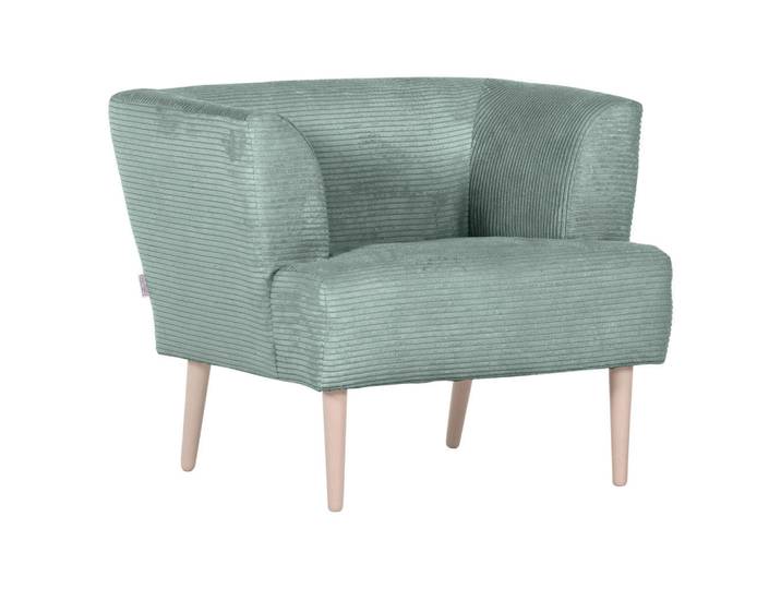 Hom`in Sessel, Mintgrün, Holz, Buche, massiv, 85x71x80 cm, Stoffauswahl, Wohnzimmer, Sessel, Polstersessel