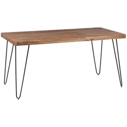 WOHNLING Esszimmertisch WL1.501 sheesham