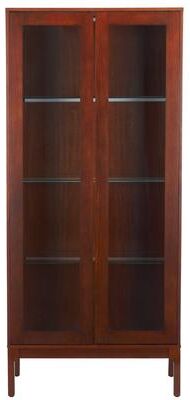 "SEI Furniture Clairville Curio Cabinet - 32""W x 16""D x 70""H"