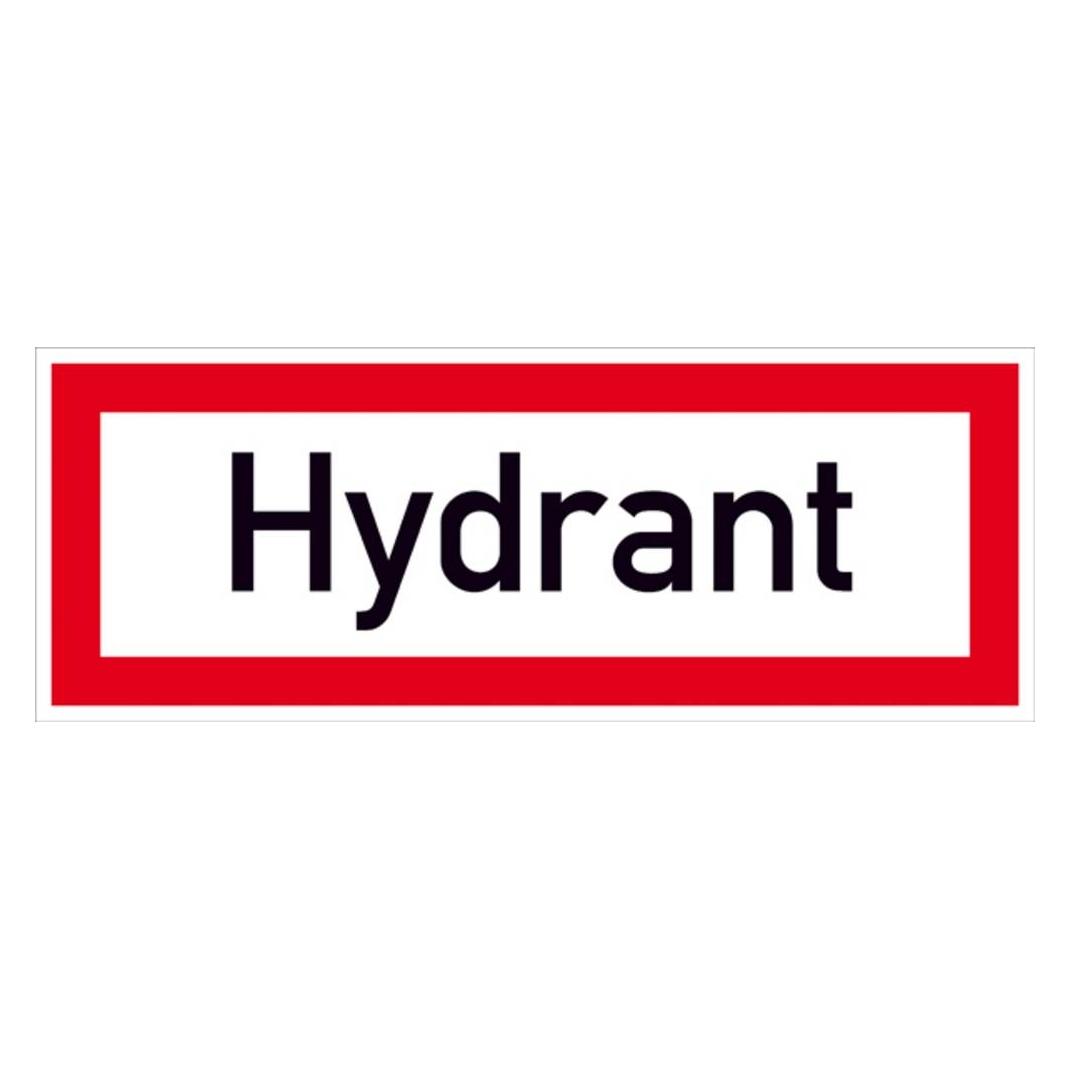 SafetyMarking Hinweisschild für die Feuerwehr Hydrant 29. (11.2576)