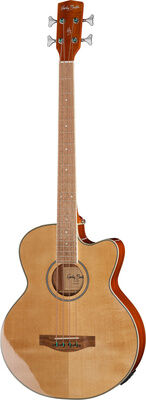 Harley Benton B-30NT Acoustic Bass Series Naturel haute brillance