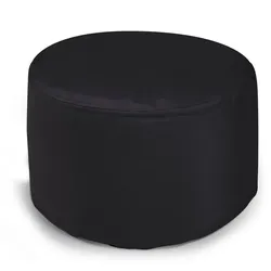 Outbag Sitzsack Hocker Rock Plus Stoff Schwarz