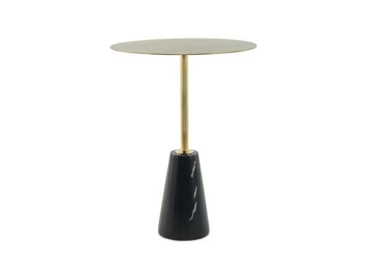 Kayoom Beistelltisch, Metall, Stein, rund, 53 cm, Wohnzimmer, Wohnzimmertische, Beistelltisch, Beistelltische rund