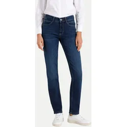 Straight Fit Jeans mit Label-Patch Blau 34/30