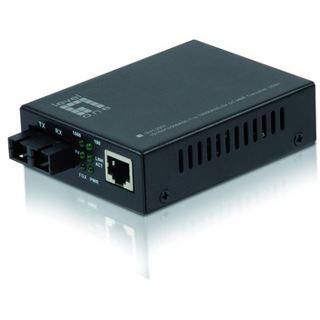 LevelOne 1000BASE-SX-MMF-SC-Wandler Medienkonverter für 1000Base-T (GVT-2001)