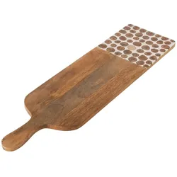 Servierbrett WOODS (LBH 67x18x2 cm) - bunt - LBH 67x18x2 cm