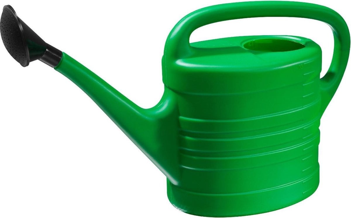 Nature Gieter 14L Groen met broes- en sproeikop voor tuinplanten