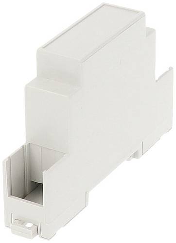 Hammond Electronics 1597DIN1MC53 Hutschienen-Gehäuse geschlossen 90 x 58 x 18 PPO Lichtgrau 1St.