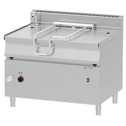 Groju Elektro Kippbratpfanne Bratpfanne Kipppfanne 18,1 kW 1200x900x900mm elektrische Kippvorrichtung Gusseisener Boden