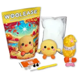 My Woolease Mywoolease Kit Crochet Piou Piou Le Poussin, Handarbeitsset, Mehrfarbig