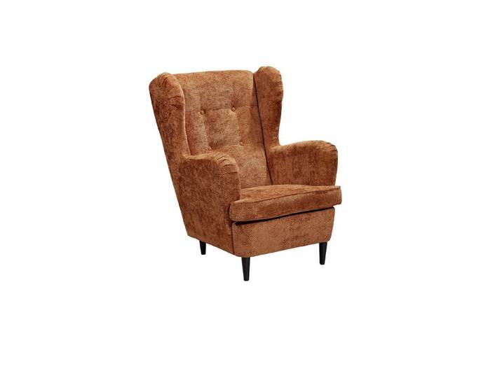 Black Red White Ohrensessel Sessel OSKAR