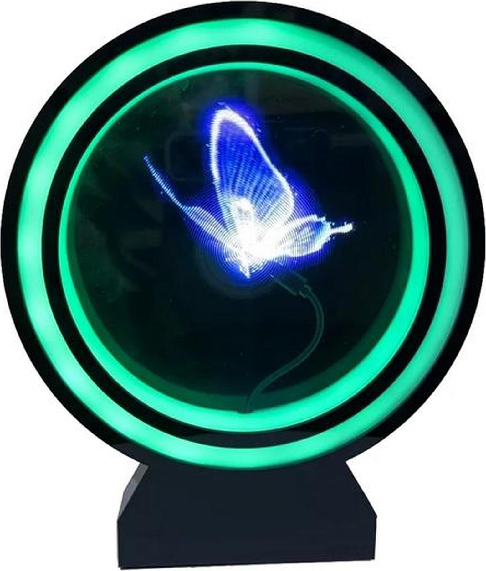 High Tech 3D LED Hologramm Fan Faszinierende 3D-Visualisierungen in der Luft