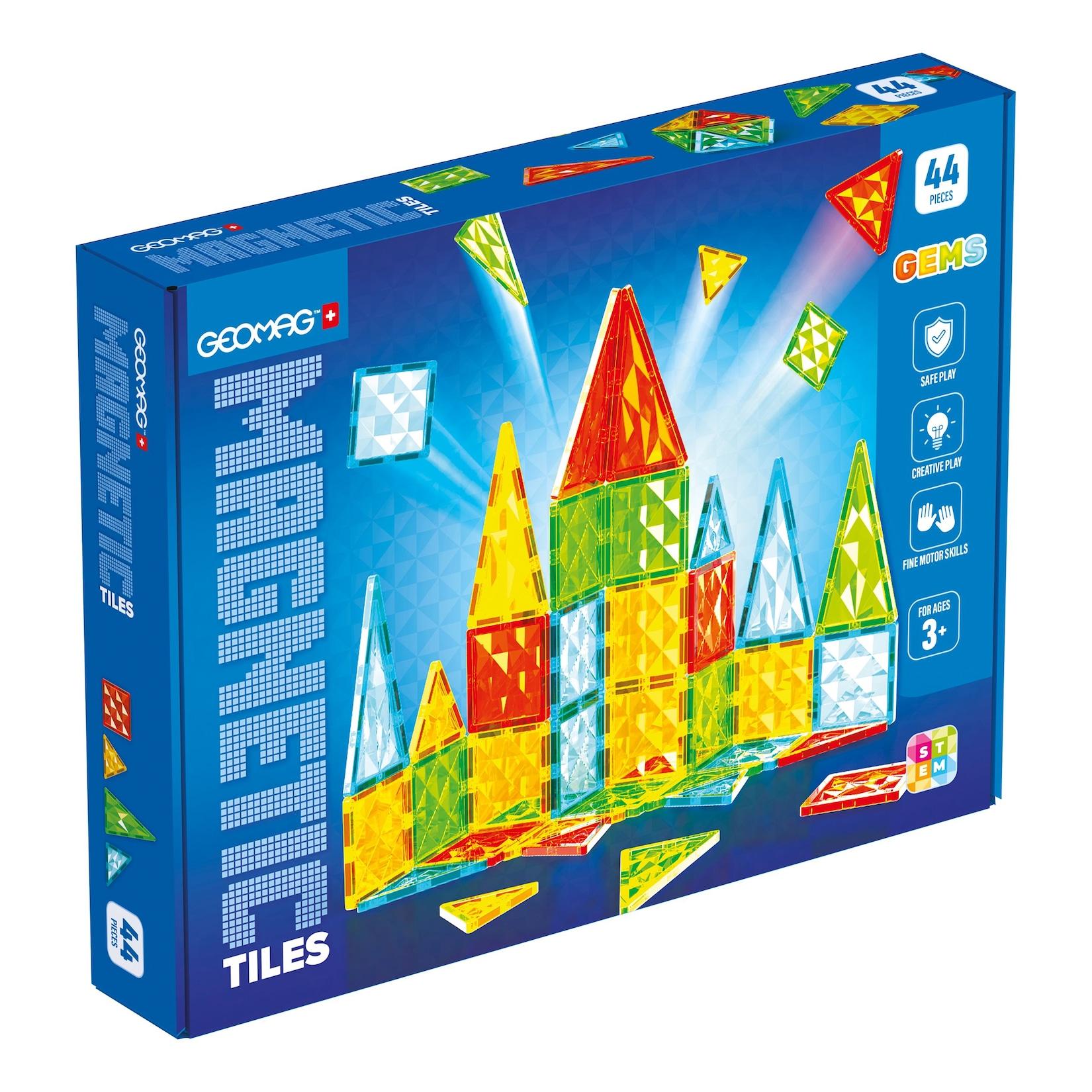 4102 Geomag Magnetic Tiles Gems 44