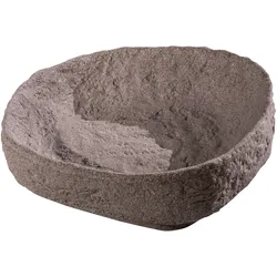 GreenLife Pflanzschale für Dekor-Regenspeicher Hinkelstein granitrot