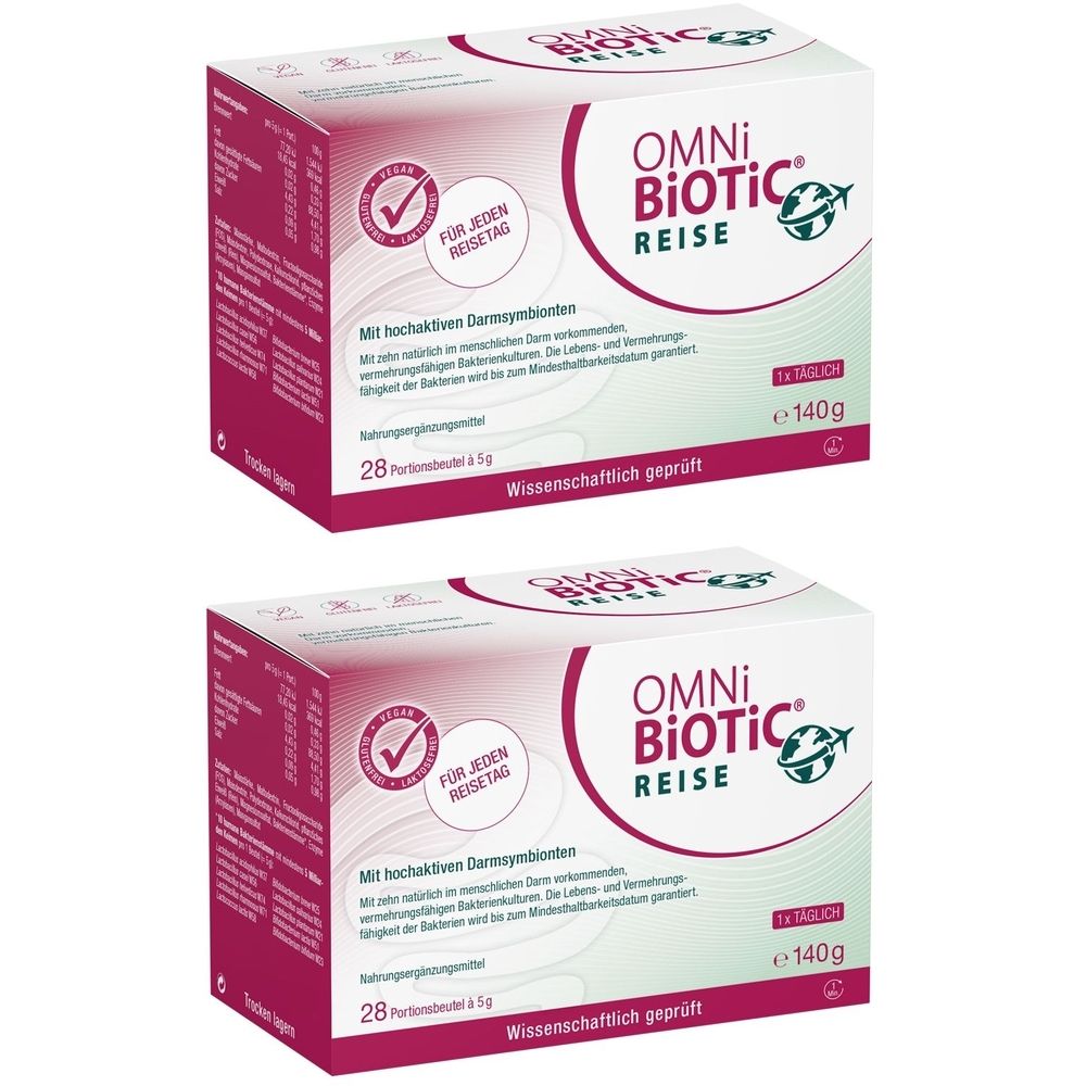 Omni BiOTiC Reise Pulver Beutel 2x 2x28x5 g