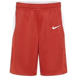 Nike, Damen, Sporthose, Team Basketball Stock Short Women (S), Rot
