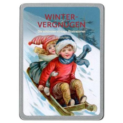 Wintervergnügen Postkarten VE 20, Karte von , PAPER MOON Grand Galleries GmbH