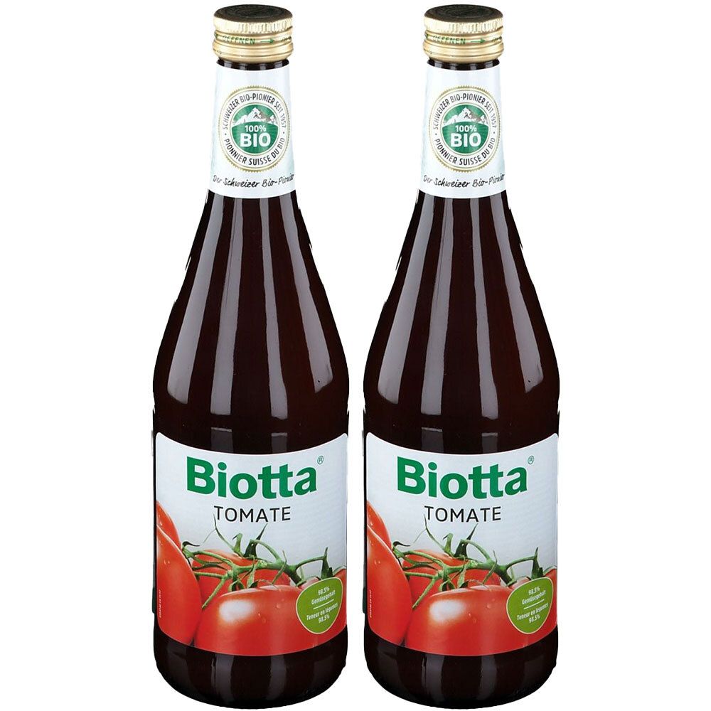 Biotta Bio Tomate, Saft 2x500 ml