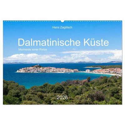 Dalamtinische Küste - Momente einer Reise (Wandkalender 2026 DIN A2 quer), CALVENDO Monatskalender