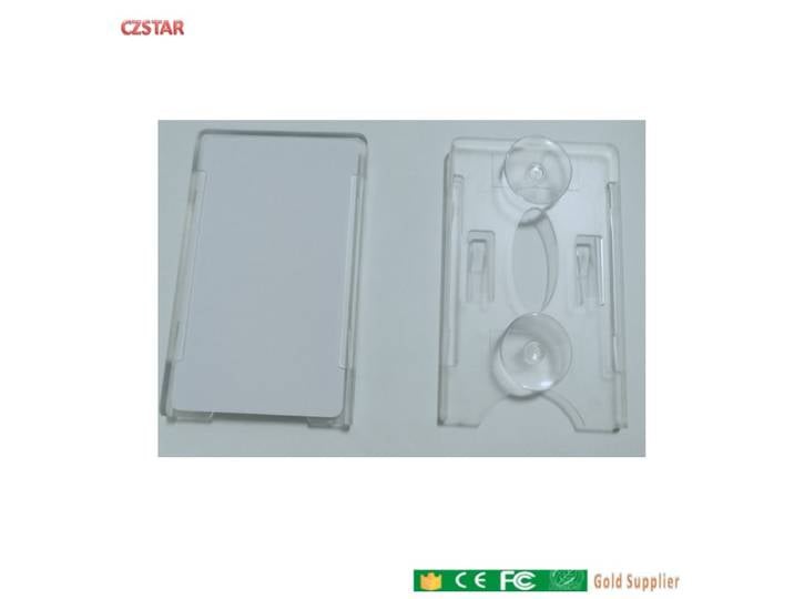 Czstar-Carte de pare-brise en verre uhf rfid, 100-840 mhz, avec porte-carte, ventouse pour contrôle d'accès au stationnement, 960 pièces