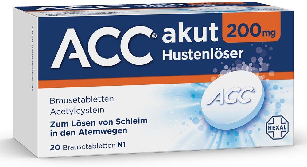 ACC® akut 200 mg Hustenlöser Brausetabletten 20stk