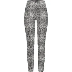 Cloud 5ive, Damen, Outdoorhose, Damenhose mit Muster (XL), Weiss, Schwarz
