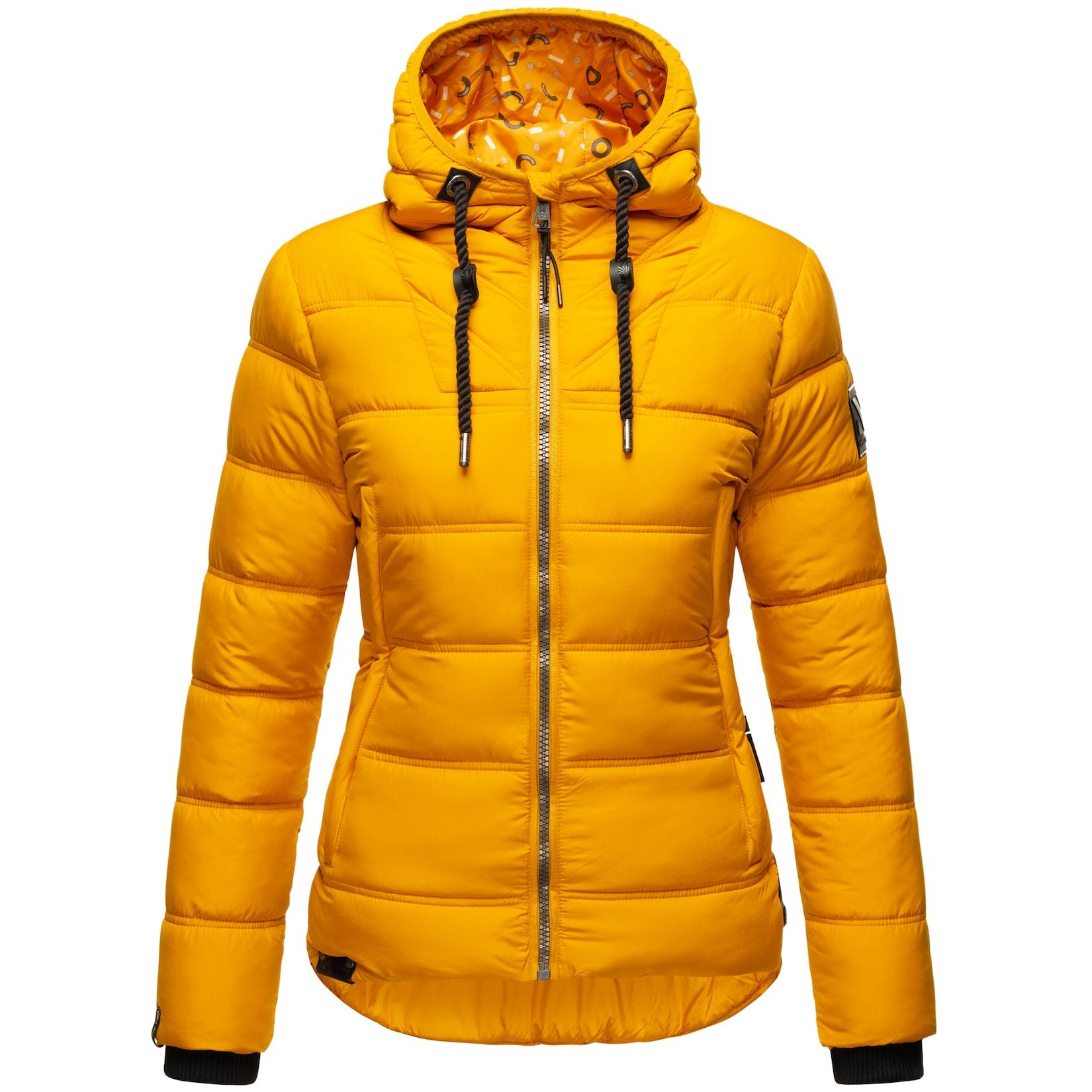 NAVAHOO Damen Steppjacke Warm gesteppte Winterjacke mit Kapuze Renesmee