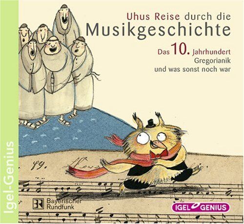 Burchard Dabinnus - Uhus Reise durch die Musikgeschichte 1. Das 10. Jahrhundert. CD: Gregorianik und was sonst noch war - Preis vom 30.09.2026 22:30:23 h