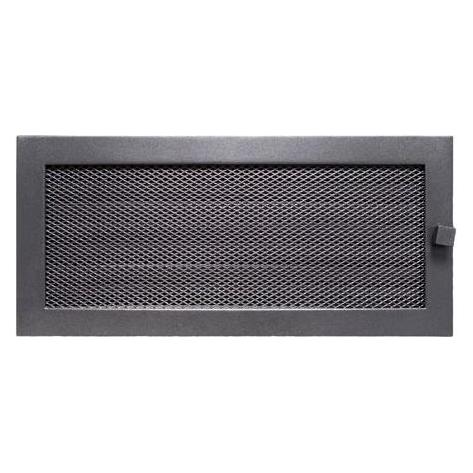 Hearth GRATE GRAPHITE 170X370 WITH BLIND (36520220)
