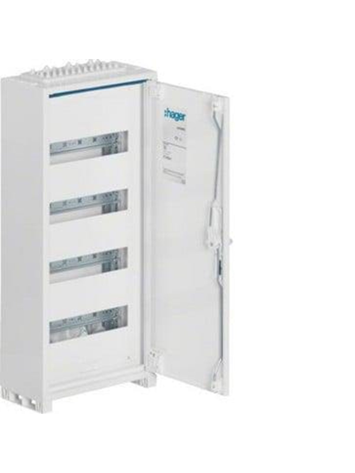 Hager Fwb41p metal surface mount cabinet 48m