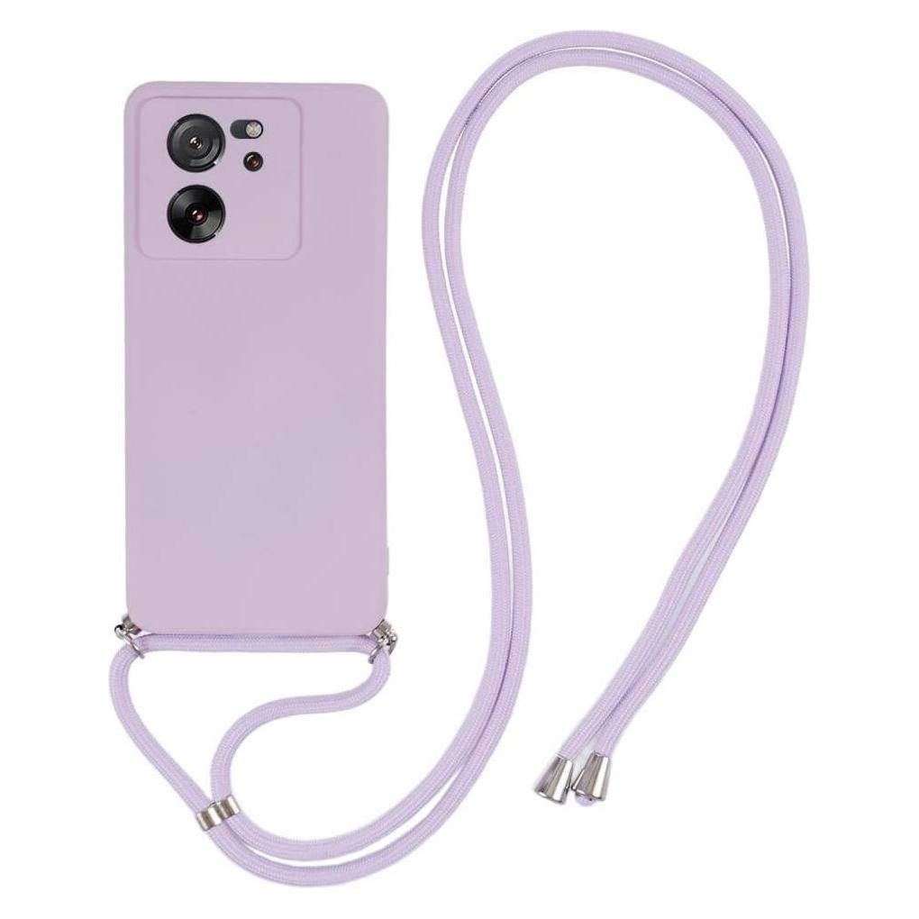 Cover-Discount Xiaomi 13T / 13T Pro - Hülle mit Umhängeband violett (Xiaomi 13T, Xiaomi 13T Pro) (660164496D)