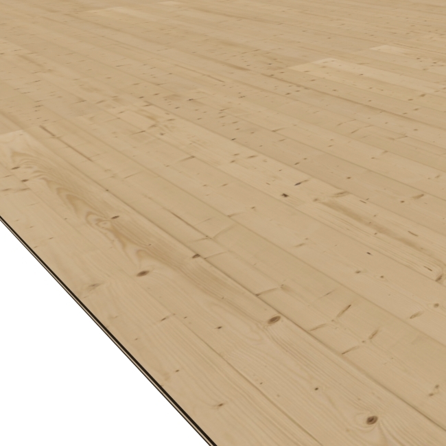 KARIBUHOLZT Fußboden für Maß 280x280 08427754