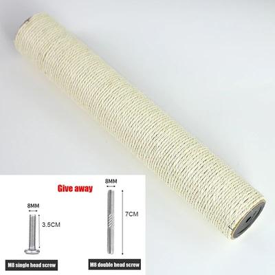 Inspired Living Cat Scratching Post Replacement With Natural Sisal And M8 Screw Fit sisal Column 10x6.5cm