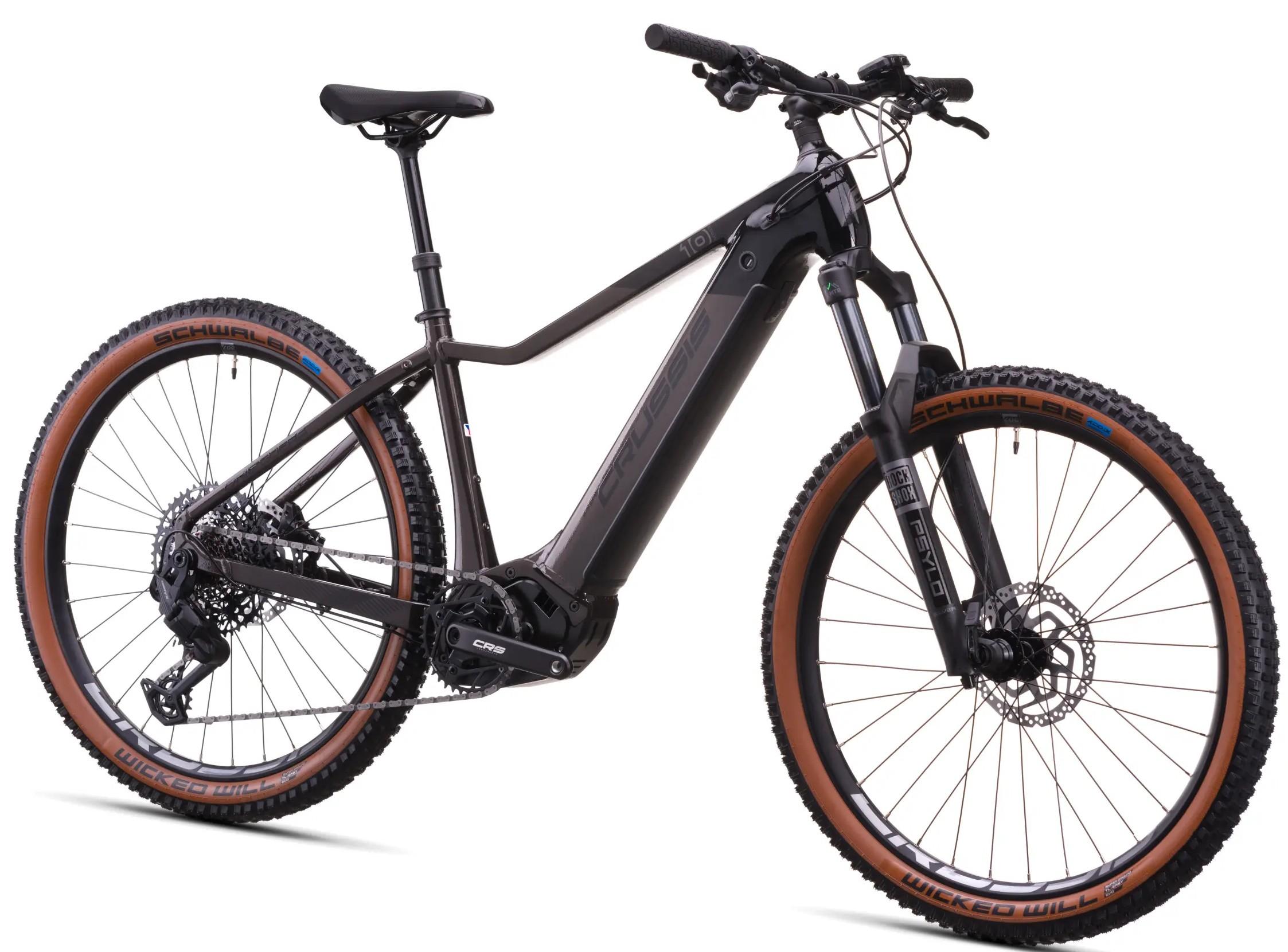 27,5 Zoll E-bike Elektrofahrrad Crussis 2026 Modell ONE Gura 10.11-715Wh 19,88Ah 95Nm Rahmenhöhe 19"(47 cm) Schwarz/Grau