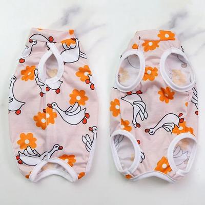 Inspired Living ComfyHeal Cat Recovery Suit For Spay And Surgery Care c l