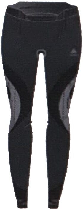 ODLO PERFORMANCE WARM SUW BOTTOM PANT  - BLACK CONCRETE GREY - Woman