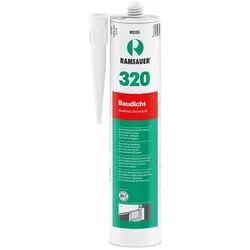Baudicht 320 weiß Hybrid-Dichtstoff 310ml lebensmittelgeprüft