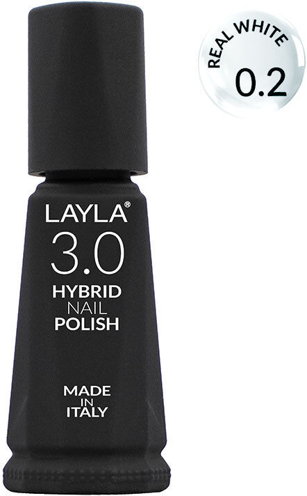 Layla 3.0 Hybrid Nail Polish 0.2 Real White
