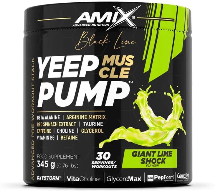 Amix Nutrition Yeep Pump 345g Giant Lime Shock