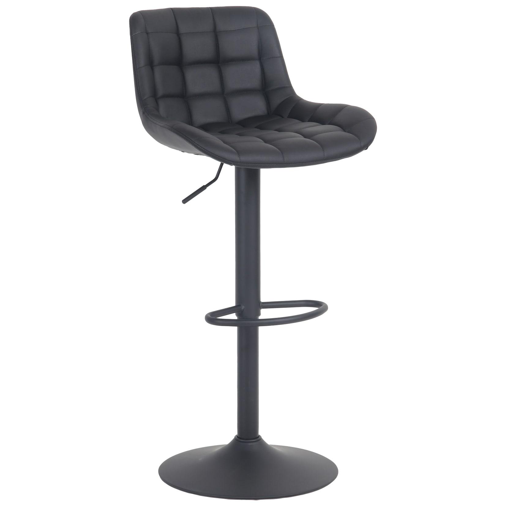 CLP Barhocker Tover Kunstleder Farbe: schwarz, Material: Kunstleder