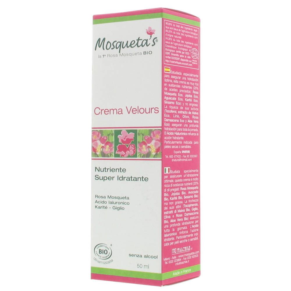 Mosquetas Rose CR Rozenolie Fluweelzacht Hydra 50 ml Öl