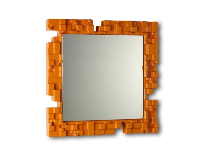 SLIDE miroir PIXEL (Orange - Polyéthylène)