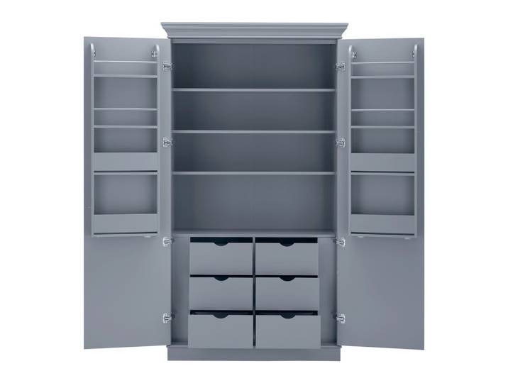 Buffet 122/220/54 cm Grau