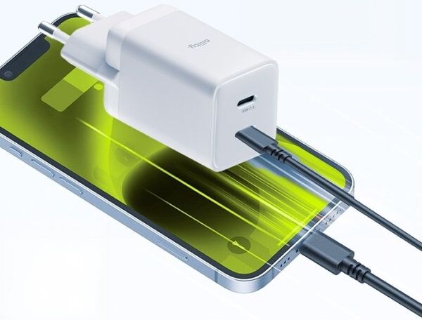 Allity Oplader, 2x Usb-C, 45w - Hvid
