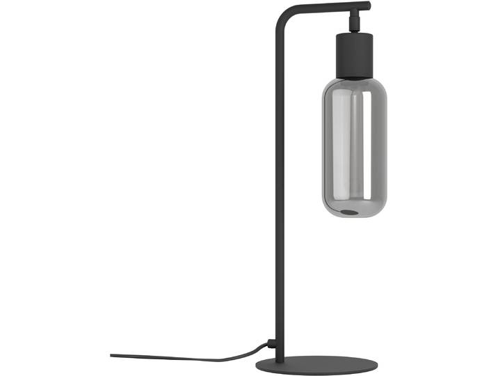 EGLO Tischleuchte MAIONE Tischlampe - Stahl - E27 - 1X4W - IP20 , schwarz, 1, H: 50,5cm, 1 Stk., Leuchten, Nachttischlampe, Schreibtischleuchte, Leselampe,L17 x B9 x H50,5 cm, Tischleuchte