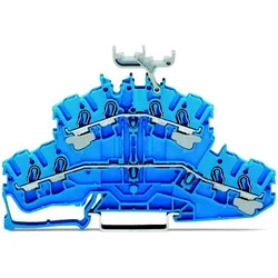 WAGO GmbH &amp; Co. KG 4-Leiter-Doppelstockklemme 2002-2434